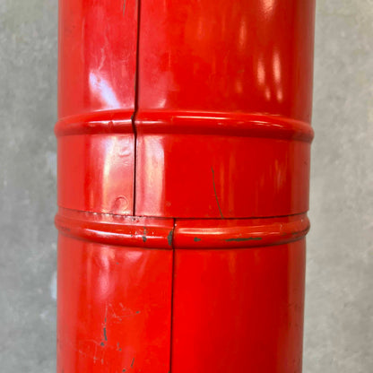 Vintage Mid Century Modern Red Electric Majestic "Jupiter" Fireplace