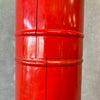 Vintage Mid Century Modern Red Electric Majestic "Jupiter" Fireplace