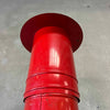 Vintage Mid Century Modern Red Electric Majestic "Jupiter" Fireplace