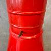 Vintage Mid Century Modern Red Electric Majestic "Jupiter" Fireplace