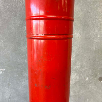 Vintage Mid Century Modern Red Electric Majestic "Jupiter" Fireplace