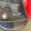 Vintage Mid Century Modern Red Electric Majestic "Jupiter" Fireplace