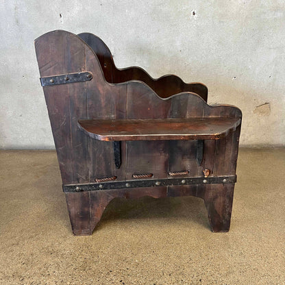 1930 Monterey Furniture Buckaroo Chair - HOLD
