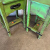 Pair of 1930 Monterey Furniture Nightstands - Spanish Green