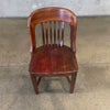 Antique Oakwood U.S. Army Desk Chair