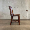 Antique Oakwood U.S. Army Desk Chair