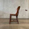 Antique Oakwood U.S. Army Desk Chair