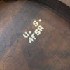Antique Oakwood U.S. Army Desk Chair
