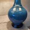 Mid Century Modern Blue Ceramic Lamps