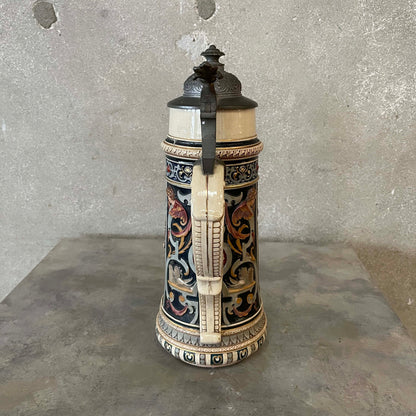 Vintage German XL Beer Stein