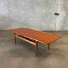 Danish Modern Teak Wood Coffee Table by Grete Jalk