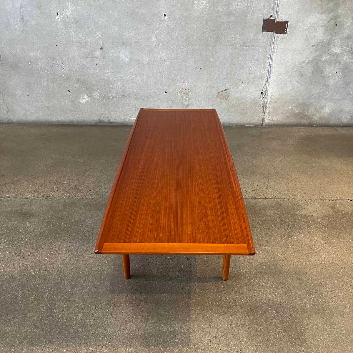 Danish Modern Teak Wood Coffee Table by Grete Jalk