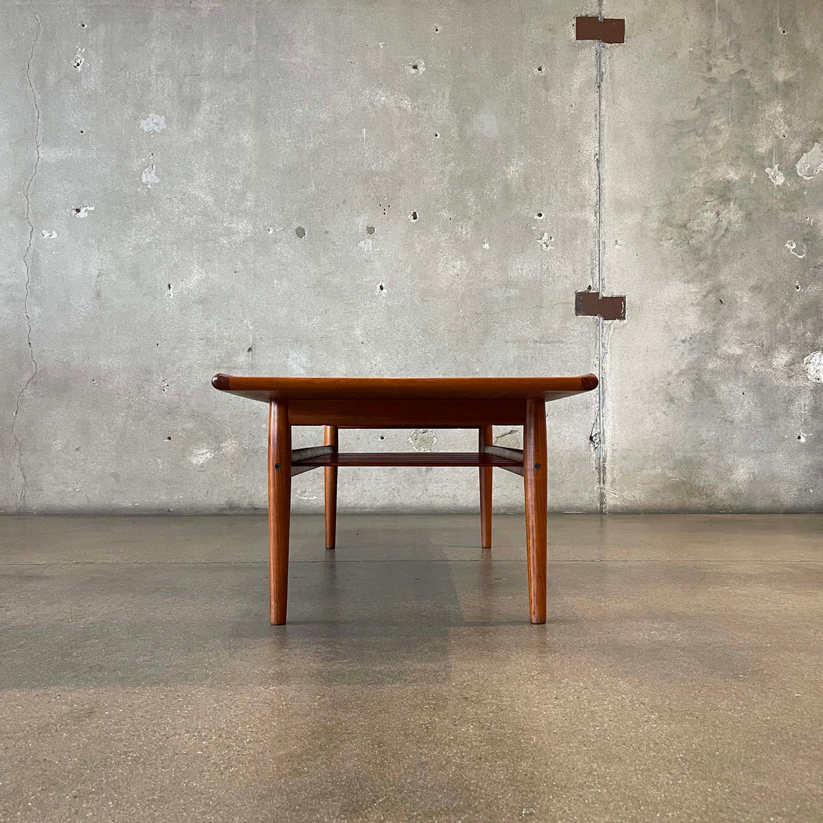 Danish Modern Teak Wood Coffee Table by Grete Jalk