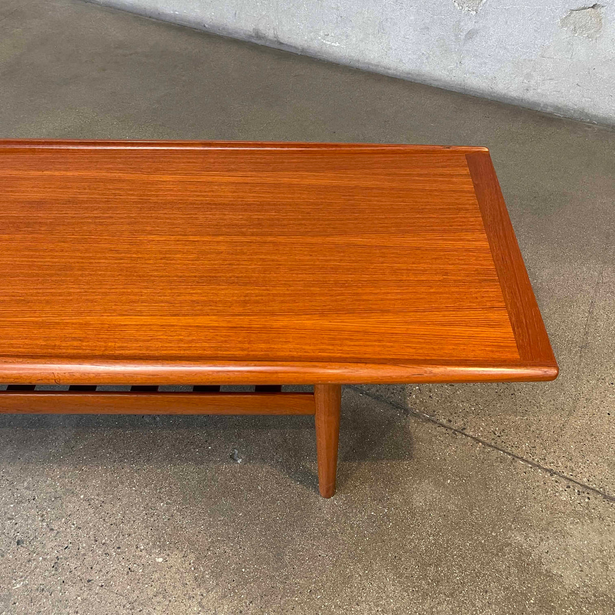 Danish Modern Teak Wood Coffee Table by Grete Jalk