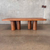 Solid Wood Coffee Table in Walnut Finish