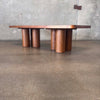 Solid Wood Coffee Table in Walnut Finish