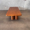 Solid Wood Coffee Table in Walnut Finish
