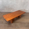 Solid Wood Coffee Table in Walnut Finish
