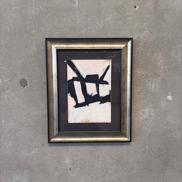 Double Sided Paper Attributed to Franz Kline