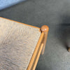 Set of Four Rush & Bentwood Italian Dining Chairs