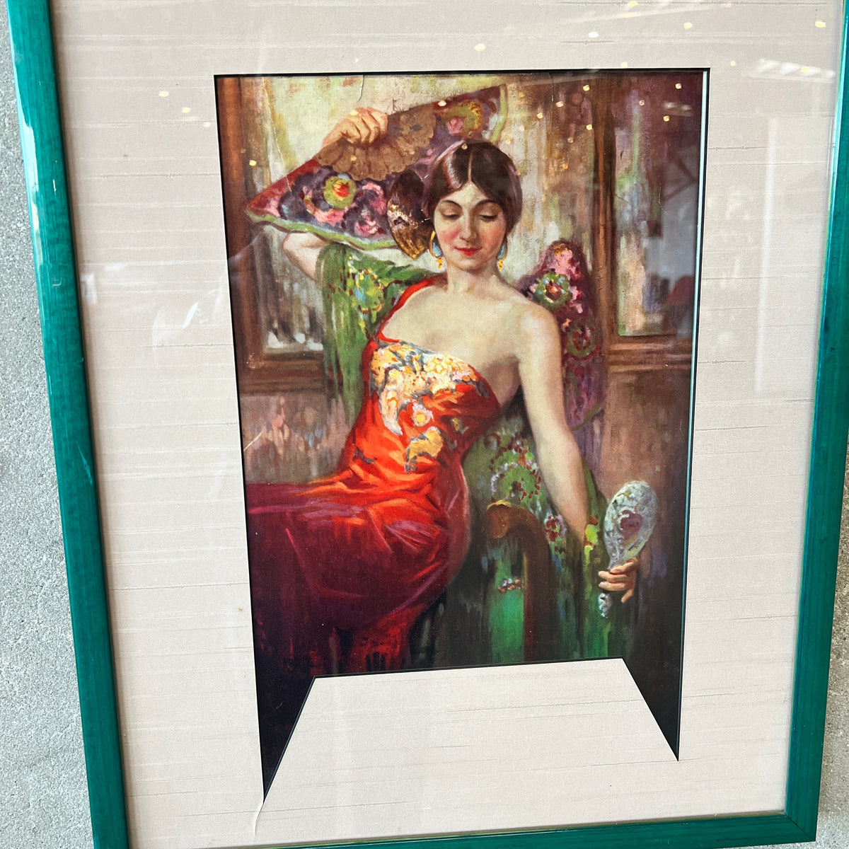 Spanish Dancer Framed Artwork