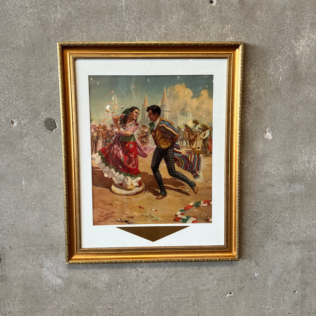 Fiesta Dancers Framed Artwork