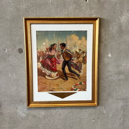 Fiesta Dancers Framed Artwork