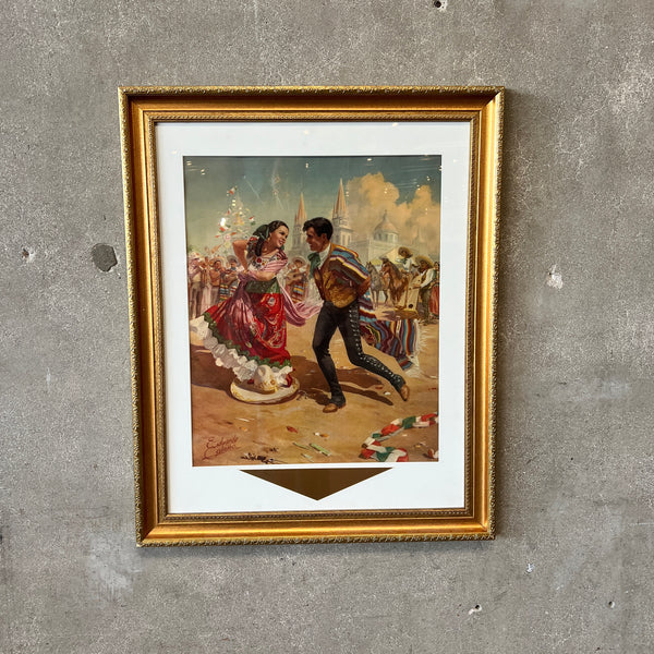 Fiesta Dancers Framed Artwork