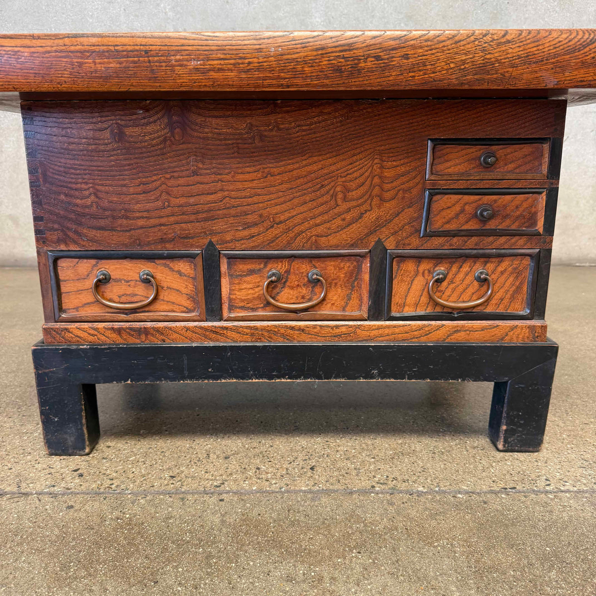 Antique Japanese Hibachi Coffee Table