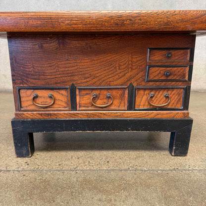 Antique Japanese Hibachi Coffee Table