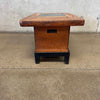Antique Japanese Hibachi Coffee Table