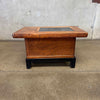 Antique Japanese Hibachi Coffee Table
