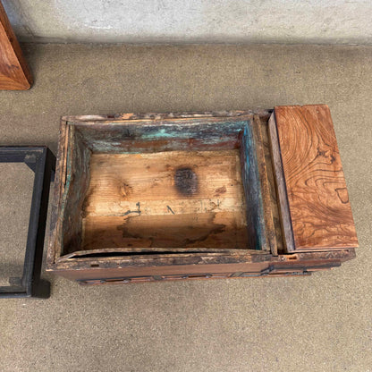 Antique Japanese Hibachi Coffee Table