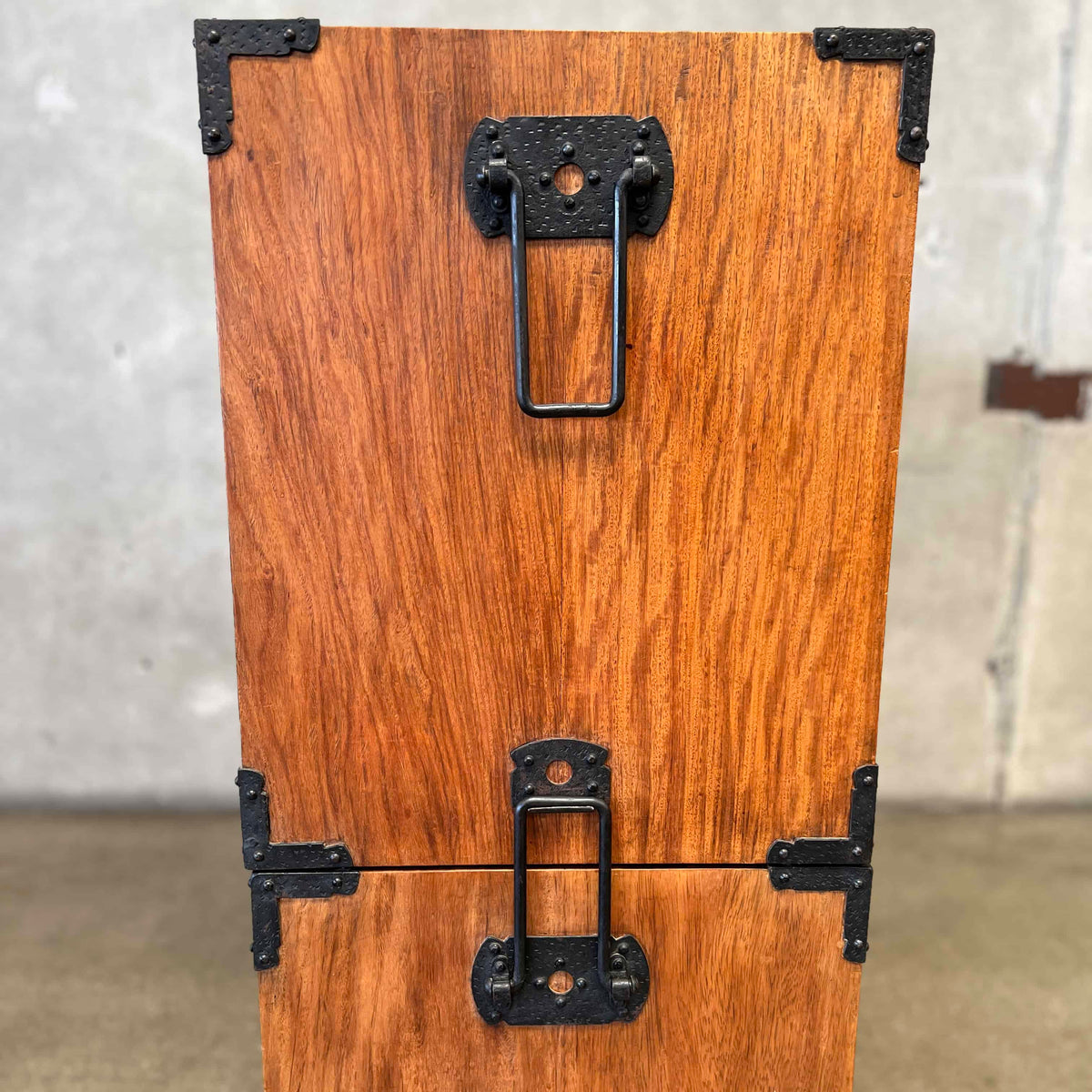 Vintage Japanese Stacking Tansa Chest