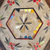 1930's Hexagon Mosaic Side Table Product Image