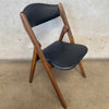 Mid Century Modern "Coronet Wonder Fold" Folding Chair #1 Product Image