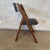 Mid Century Modern "Coronet Wonder Fold" Folding Chair #2 Product Image