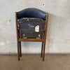Mid Century Modern "Coronet Wonder Fold" Folding Chair #2 Product Image