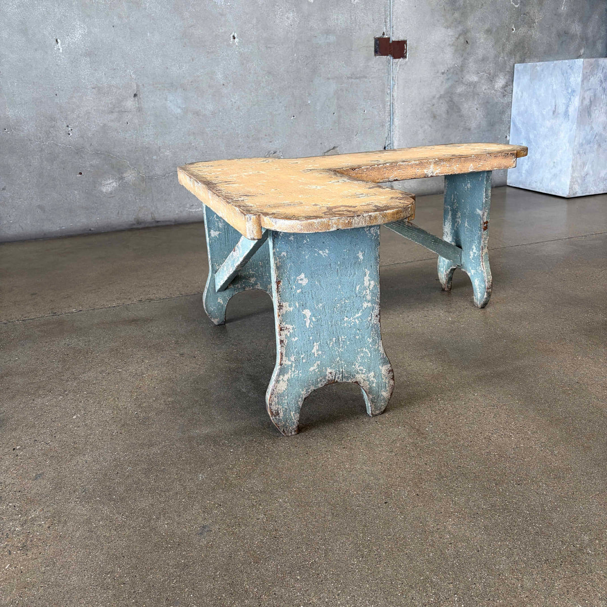 Primitive Bench by Richard Mulligan 1991 Los Angeles