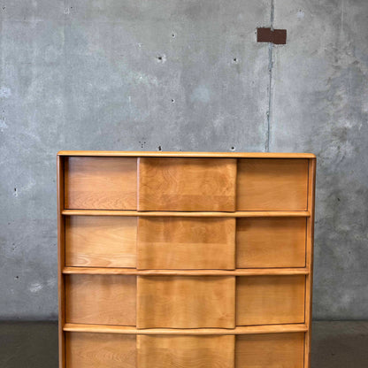 Mid Century Modern Highboy Dresser by Haywood Wakefield