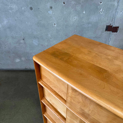 Mid Century Modern Highboy Dresser by Haywood Wakefield
