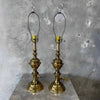 Pair of 1970s Stiffel Brass Lamps