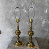Pair of 1970s Stiffel Brass Lamps