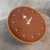 Vintage George Nelson for Howard Miller Masonite & Beech Clock C. 1950