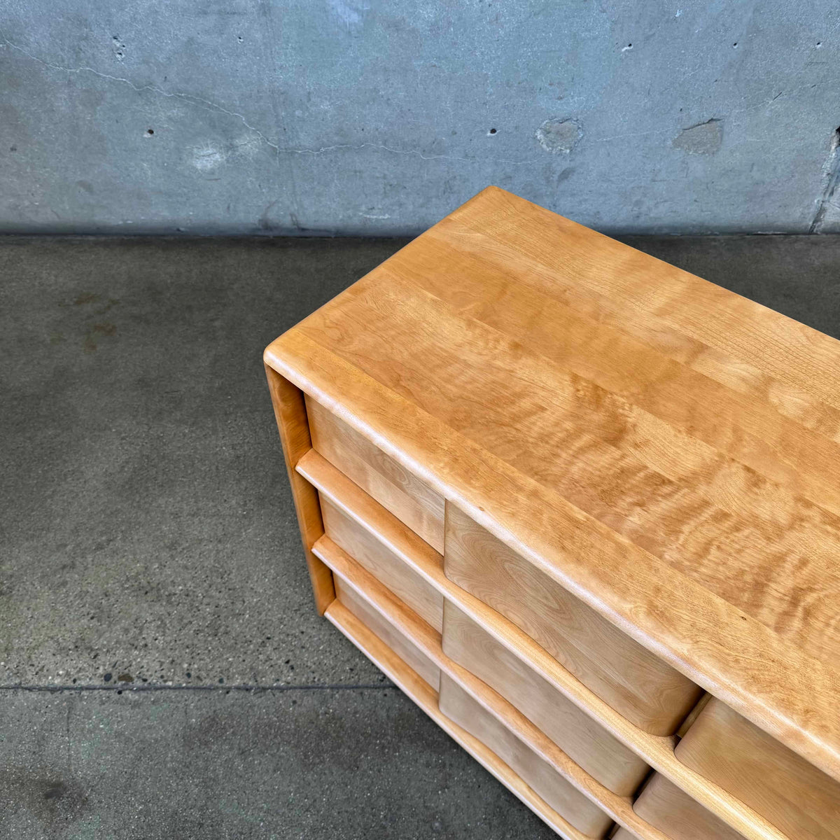 Mid Century Modern Nine Drawer Dresser by Haywood Wakefield