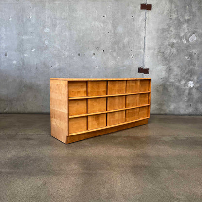 Mid Century Modern Nine Drawer Dresser by Haywood Wakefield