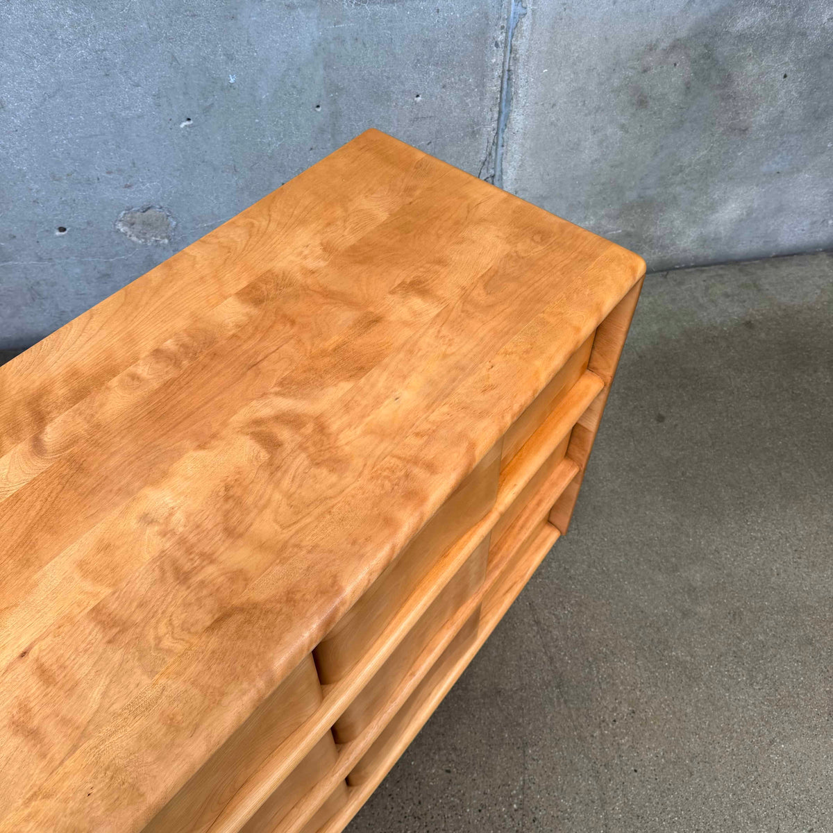 Mid Century Modern Nine Drawer Dresser by Haywood Wakefield