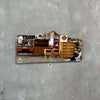 1930s Beveled & Etched Wall Mirror
