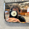 1930s Beveled & Etched Wall Mirror