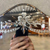 1930s Beveled & Etched Wall Mirror